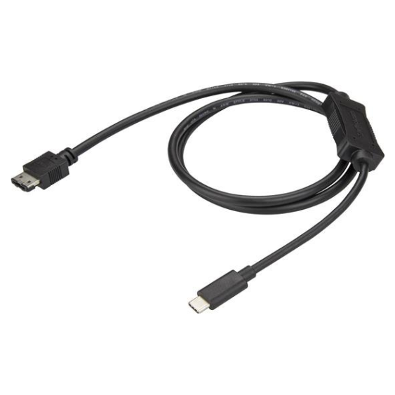 Startech 3 ft 1m USB C to eSATA Cable HDD SSD ODD USB 3.0 5Gbps