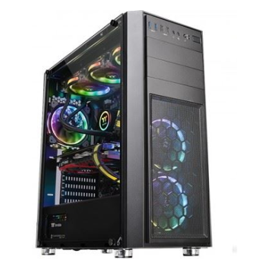 A large main feature product image of Thermaltake Versa H26 Tempered Glass Edition Mid Tower Case 