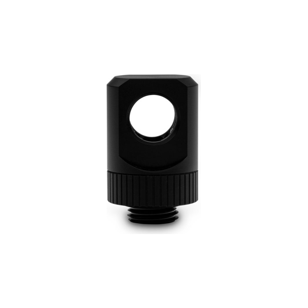 A large main feature product image of EK Torque Angled T - Black
