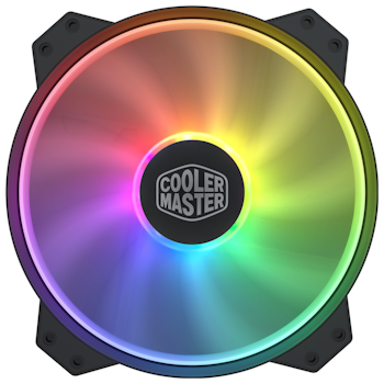 Product image of Cooler Master MasterFan MF200R 200mm Addressable RGB Fan - Click for product page of Cooler Master MasterFan MF200R 200mm Addressable RGB Fan