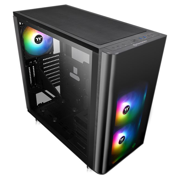 A large main feature product image of Thermaltake View 31 Addressable RGB Mid Tower Case w/ Tempered Glass Side Panel