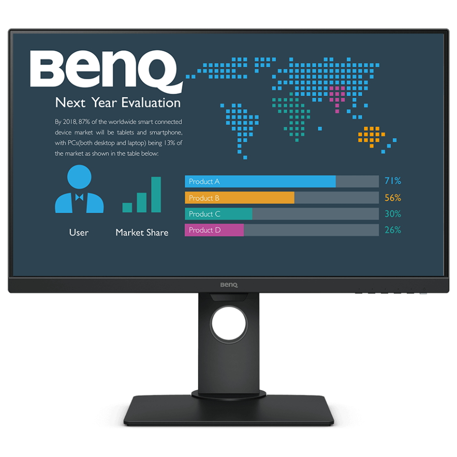 A large main feature product image of BenQ BL2780T 27" Full HD 5MS IPS LED Business Monitor