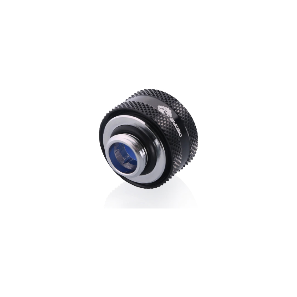 A large main feature product image of Bykski G1/4 16mm Hard Tube Compression Fitting - Black