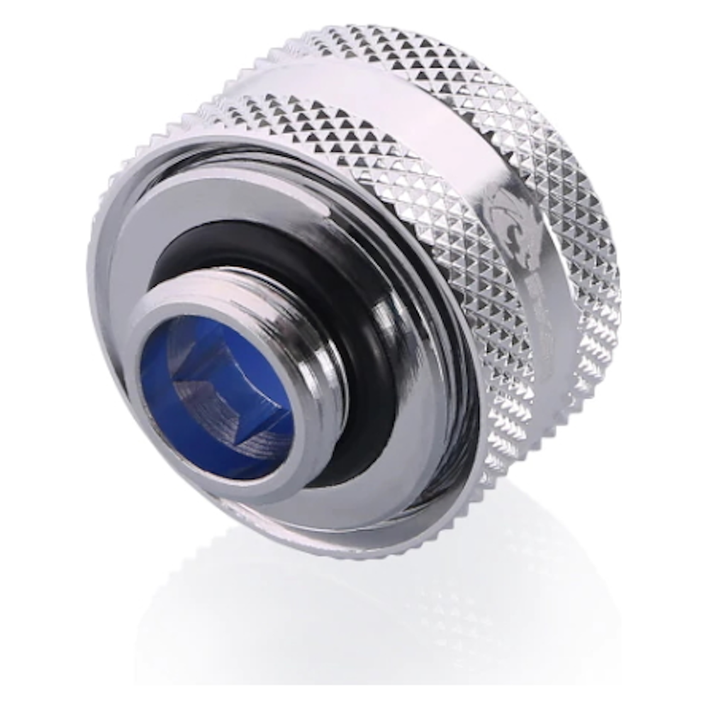 A large main feature product image of Bykski G1/4 16mm Hard Tube Compression Fitting - Silver