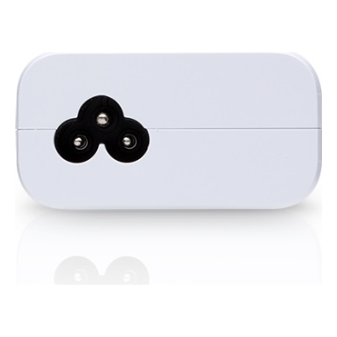 A large main feature product image of Ubiquiti PoE 802.3af Injector