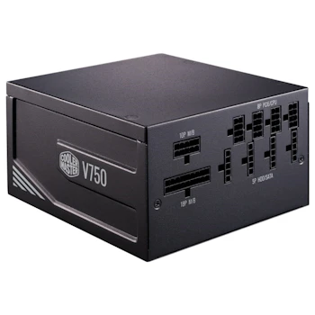 Product image of Cooler Master V 750W 80PLUS Gold Full Modular Power Supply - Click for product page of Cooler Master V 750W 80PLUS Gold Full Modular Power Supply