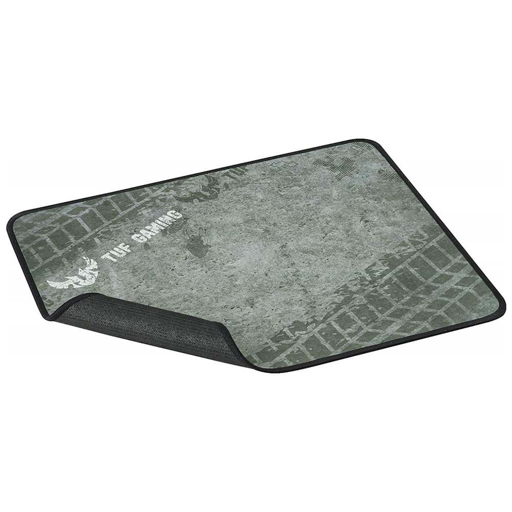 A large main feature product image of ASUS TUF Gaming P3 Gaming Mousemat