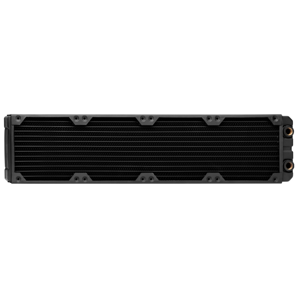 A large main feature product image of Corsair Hydro X Series XR7 480mm Water Cooling Radiator