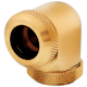 A small tile product image of Corsair Hydro X Series XF Hardline 90° 12mm OD Fitting Twin Pack — Gold