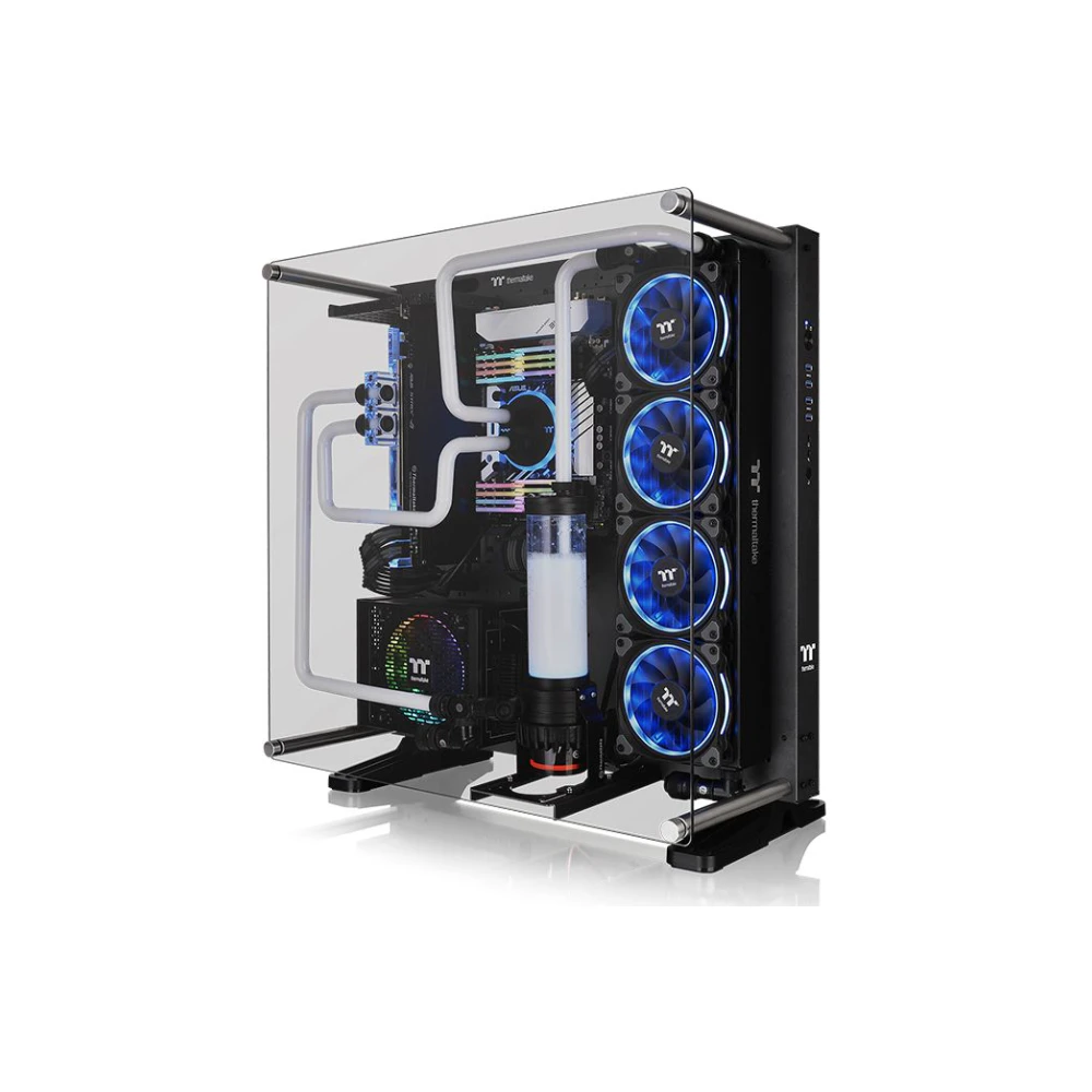 A large main feature product image of Thermaltake Core P5 Tempered Glass Ti Edition Mid Tower Case