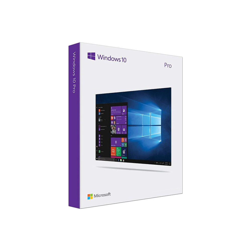 A large main feature product image of Microsoft Windows 10 Professional Retail 32/64-Bit Flash Drive