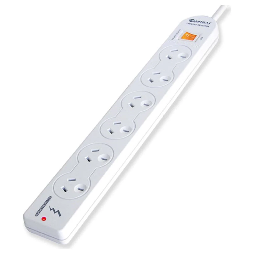 Sansai 6 Way Surge Board