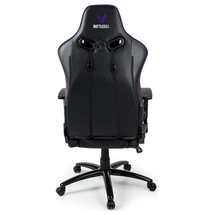 A large main feature product image of BattleBull Diversion Gaming Chair - Black/Purple