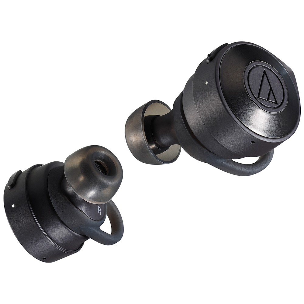 A large main feature product image of Audio-Technica In-Ear True Wireless Earphones