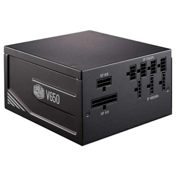 Product image of Cooler Master V 650W 80PLUS Gold Full Modular Power Supply - Click for product page of Cooler Master V 650W 80PLUS Gold Full Modular Power Supply