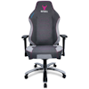 A product image of BattleBull Vaporweave Gaming Chair Dark Grey/Pink