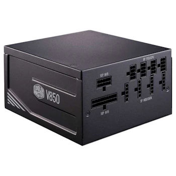 Product image of Cooler Master V 850W 80PLUS Gold Full Modular Power Supply - Click for product page of Cooler Master V 850W 80PLUS Gold Full Modular Power Supply