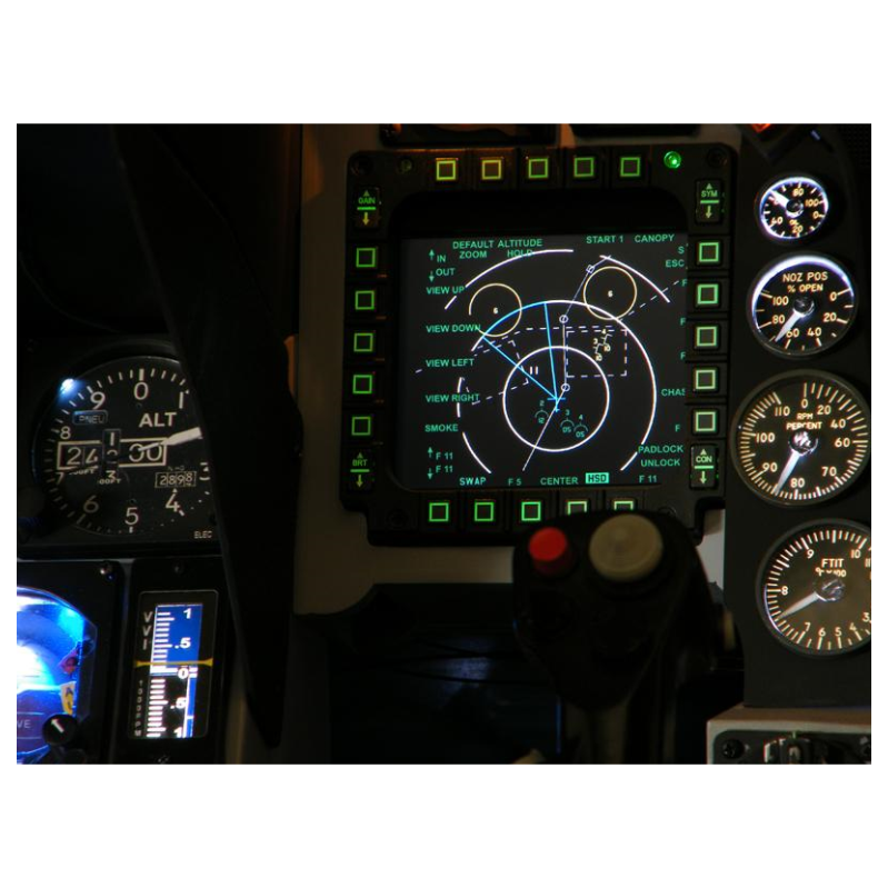 thrustmaster flight control panel