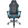 A product image of BattleBull Vaporweave Gaming Chair Grey/Turquoise