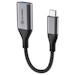 A product image of ALOGIC Super Ultra USB 3.1 USB Type-C To USB-A Adapter - Space Grey