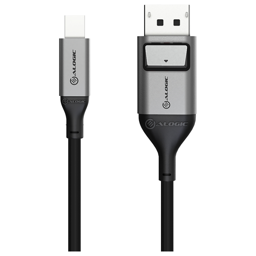 A large main feature product image of ALOGIC Ultra 8K Mini Displayport to DisplayPort V1.4 Cable - 2m