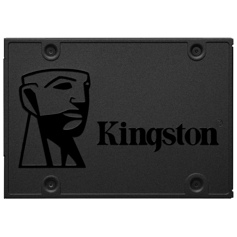A large main feature product image of Kingston A400 SATA III 2.5" SSD - 480GB