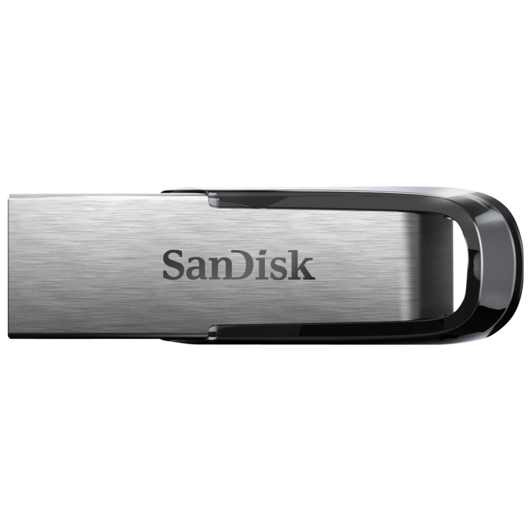 A large main feature product image of SanDisk Ultra Flair 32GB USB 3.0 Type-A Flash Drive
