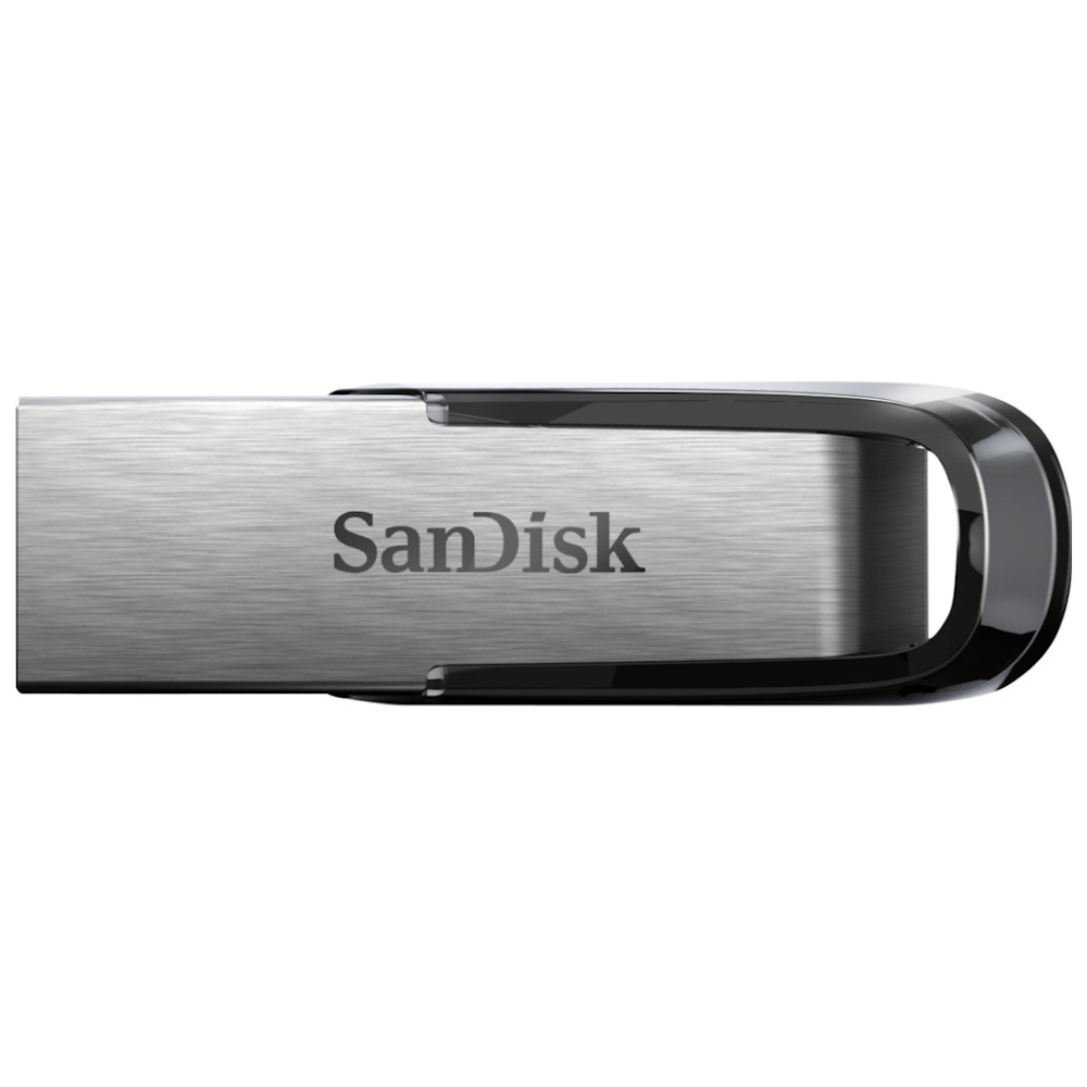 A large main feature product image of SanDisk Ultra Flair 32GB USB3.0 Flash Drive
