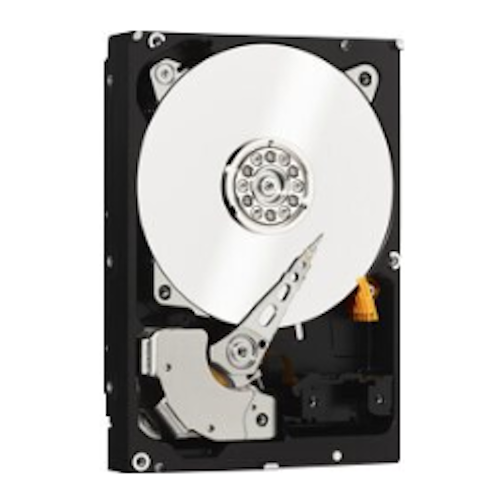 A large main feature product image of WD_BLACK 3.5" Gaming HDD - 4TB 256MB
