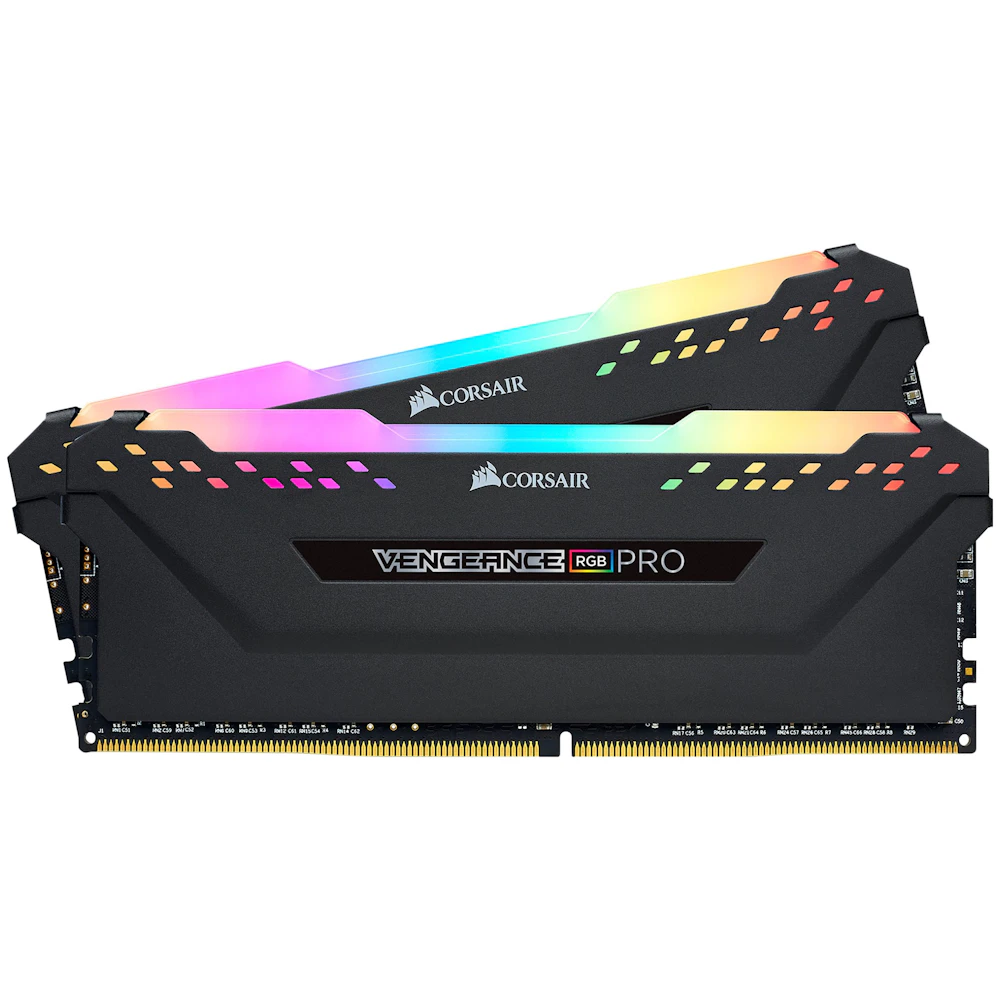 A large main feature product image of Corsair 16GB Kit (2x8GB) DDR4 Vengeance Pro RGB C15 3000MHz