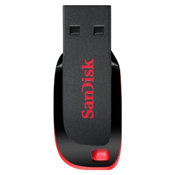 Product image of SanDisk Cruzer Blade 16GB USB2.0 Flash Drive - Click for product page of SanDisk Cruzer Blade 16GB USB2.0 Flash Drive