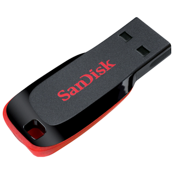 Product image of SanDisk Cruzer Blade 32GB USB2.0 Flash Drive - Click for product page of SanDisk Cruzer Blade 32GB USB2.0 Flash Drive