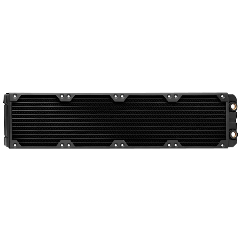 A large main feature product image of Corsair Hydro X Series XR7 480mm Water Cooling Radiator