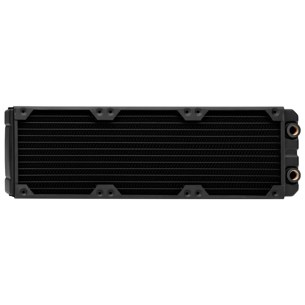 A large main feature product image of Corsair Hydro X Series XR7 360mm Water Cooling Radiator