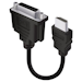A product image of ALOGIC 15cm HDMI to DVI-D Adapter Cable