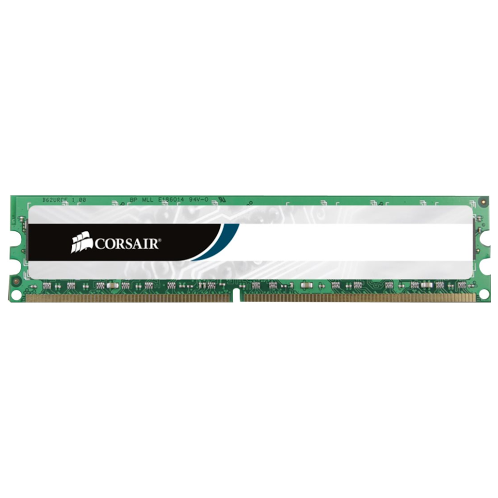 A large main feature product image of Corsair 8GB Single (1x8GB) DDR3 C11 1600MHz