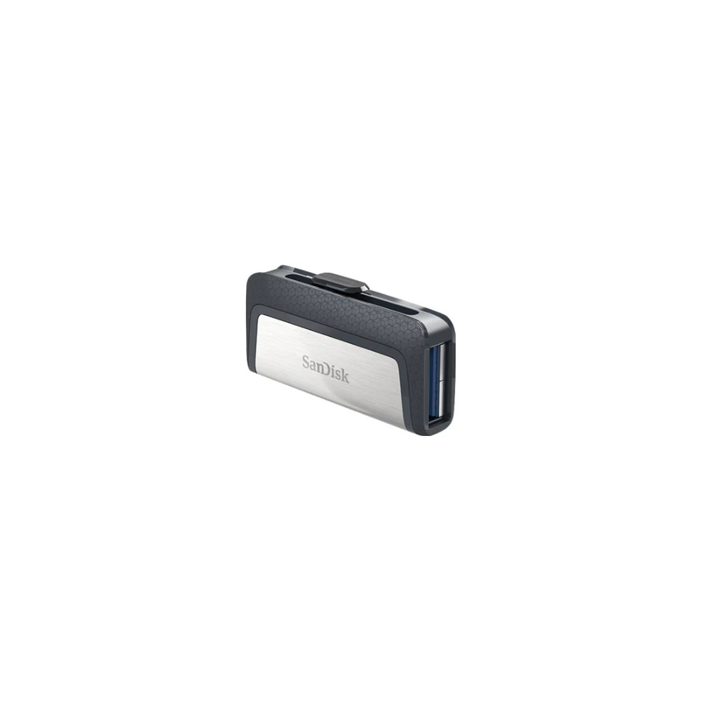 A large main feature product image of SanDisk Ultra Dual Drive USB 3.1 Type-C/A Flash Drive - 64GB