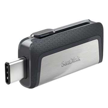 A large main feature product image of SanDisk Ultra Dual Drive USB 3.1 Type-C/A Flash Drive - 64GB