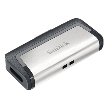 A large main feature product image of SanDisk Ultra Dual Drive USB 3.1 Type-C/A Flash Drive - 64GB