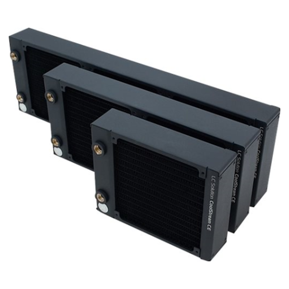 A large main feature product image of EK Coolstream CE 140mm Radiator
