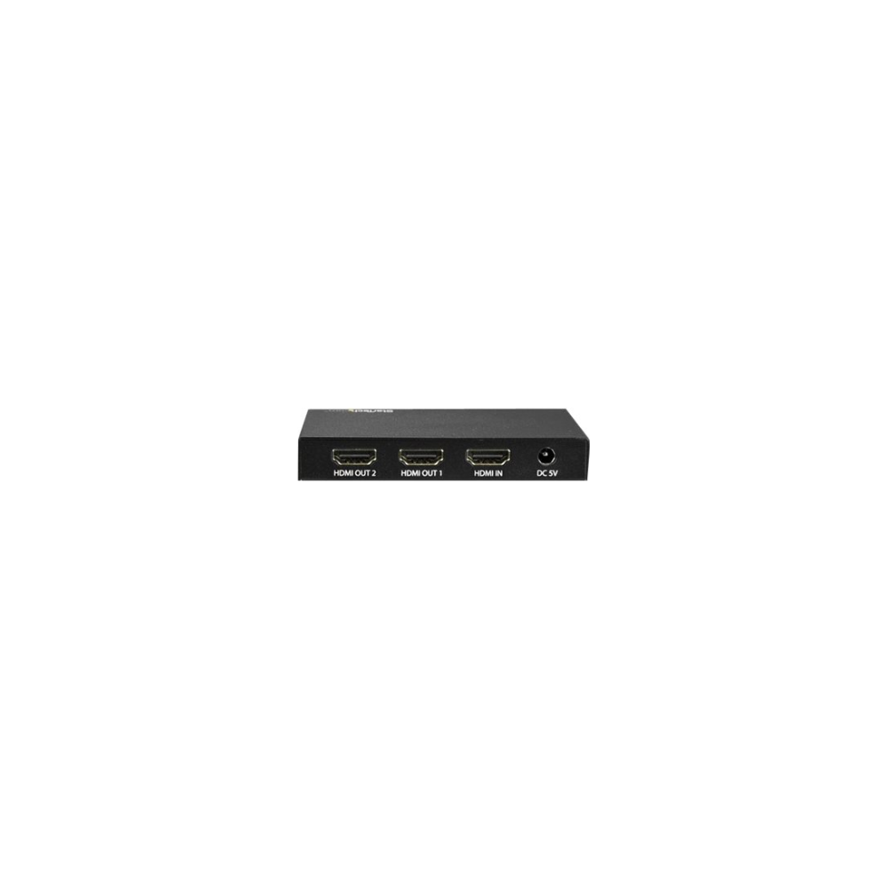 A large main feature product image of Startech 2 Port HDMI Splitter - 4K 60Hz - HDR - HDMI 2.0