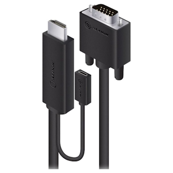 Product image of ALOGIC SmartConnect 2m HDMI to VGA Cable - Click for product page of ALOGIC SmartConnect 2m HDMI to VGA Cable