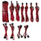 A small tile product image of Corsair Premium Individually Sleeved Pro Cables Kit Type 4 Gen 4 - Red/Black
