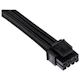 A small tile product image of Corsair Premium Individually Sleeved PSU Cables Pro Kit Type 4 Gen 4 (Black)