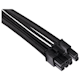 A small tile product image of Corsair Premium Individually Sleeved PSU Cables Pro Kit Type 4 Gen 4 (Black)