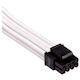 A small tile product image of Corsair Premium Individually Sleeved PSU Cables Pro Kit Type 4 Gen 4 (White)