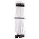 A small tile product image of Corsair Premium Individually Sleeved PSU Cables Pro Kit Type 4 Gen 4 (White)