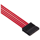 A small tile product image of Corsair Premium Individually Sleeved Pro Cables Kit Type 4 Gen 4 - Red