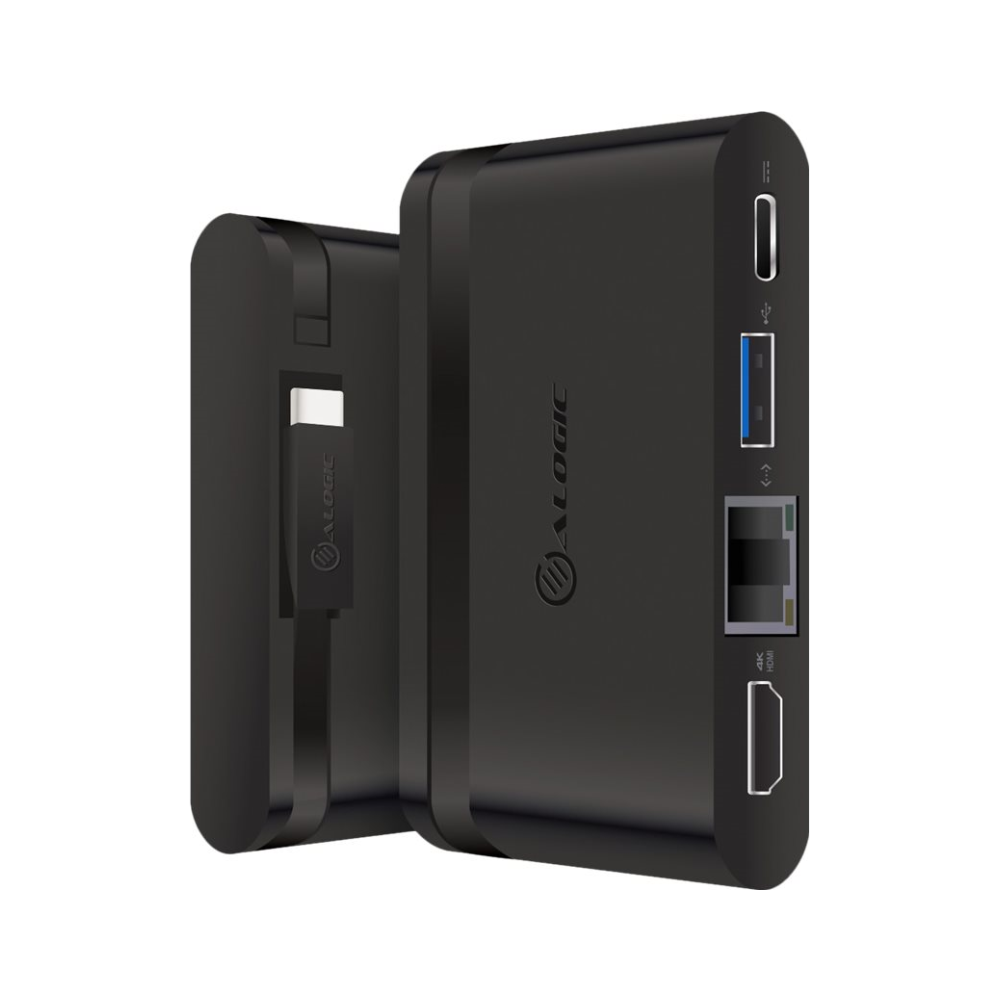 A large main feature product image of ALOGIC USB Type-C Travel Dock Essential