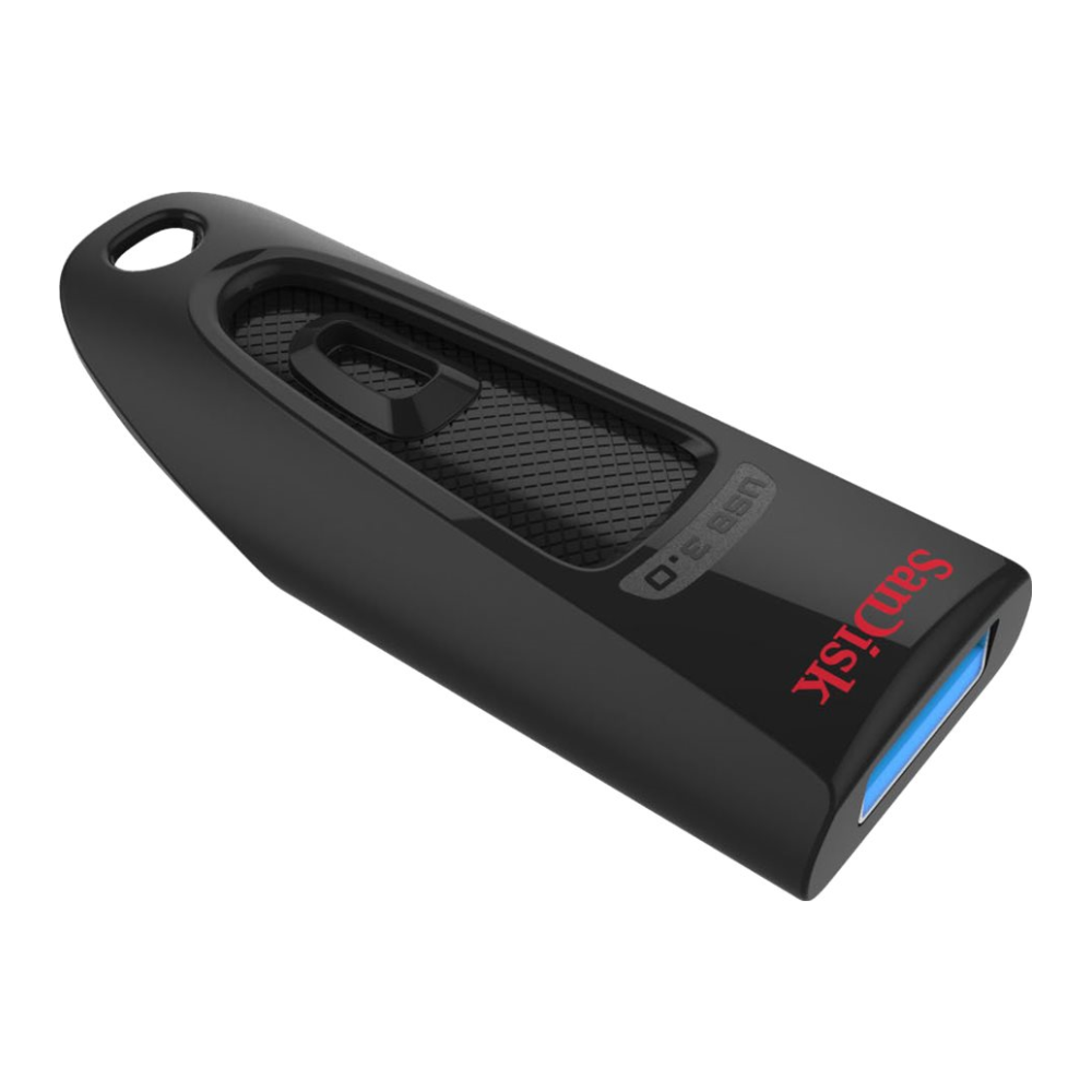 A large main feature product image of SanDisk Ultra Flash 256GB USB3.0 Flash Drive